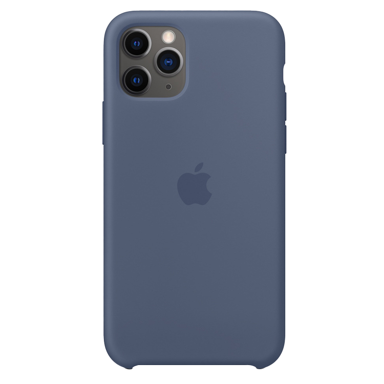 Чехол Smart Silicone Case для iPhone 11 Pro Max Original (FoxConn) (Alaskan Blue)