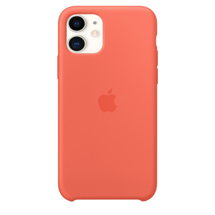 Чохол Smart Silicone Case для iPhone 11 Original (FoxConn) (Clementine Orange)
