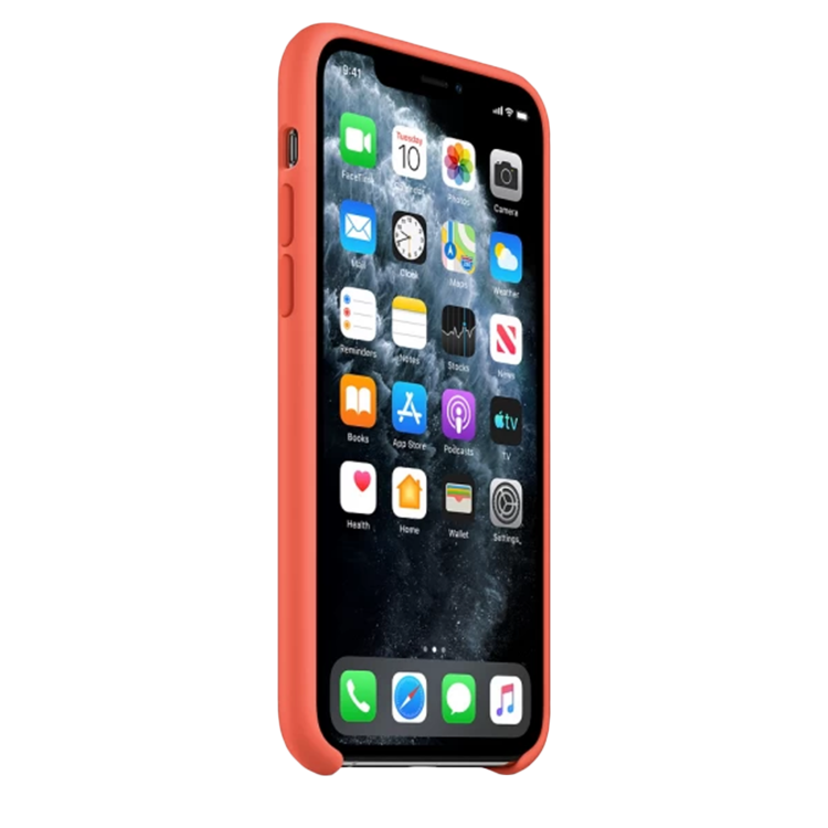 Чехол Smart Silicone Case для iPhone 11 Original (FoxConn) (Clementine Orange)