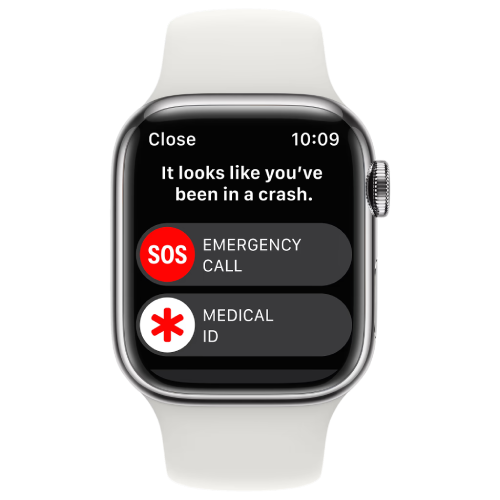 Apple Watch Series 8 45mm Silver Aluminum Case with White Sport Band (MP6N3) бу (Як Новий)