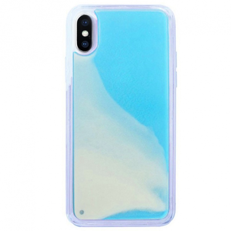 Чехол для iPhone X/Xs Quick Sand Series (Blue)