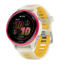 Garmin Forerunner 570 42mm Raspberry Aluminum with Translucent Bone/Mango Band (010-02970-02)