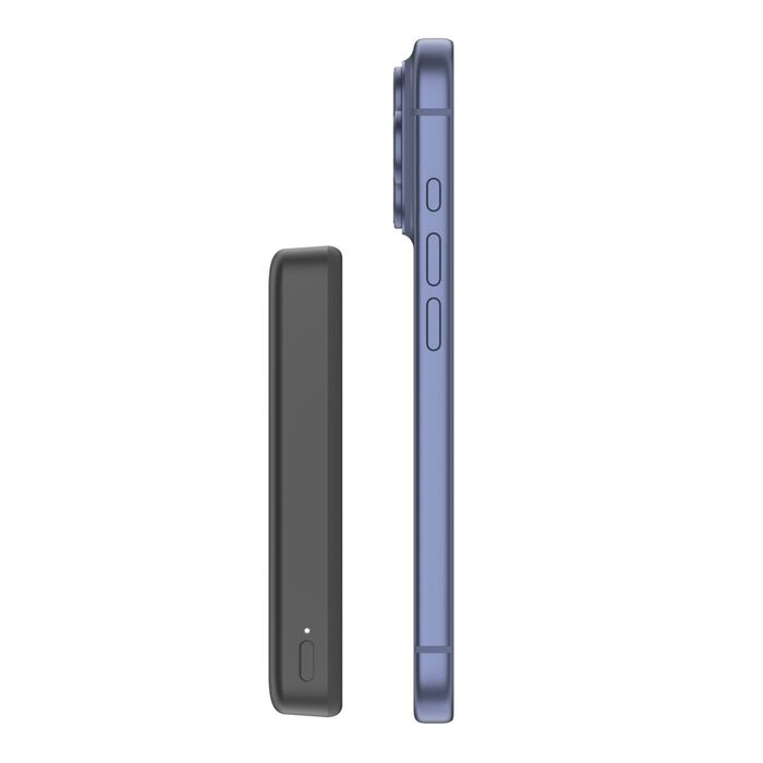 Зарядное устройство Power Bank Belkin 10000мАh, 20W/Qi2 7.5W, Slim Magnetic (Black) (BPD015HQBK)