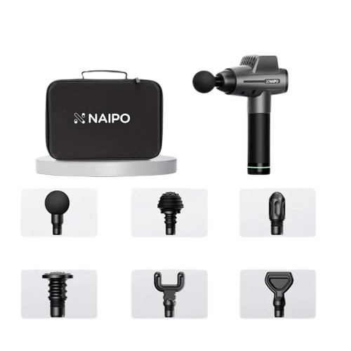 Перкуссионный массажер Naipo (NPMGUN-006)