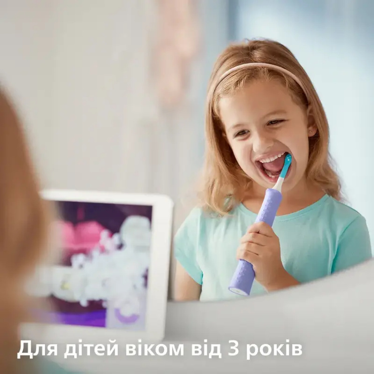 Зубна електрощітка Philips Sonicare For Kids (Purple) (HX6322/12)