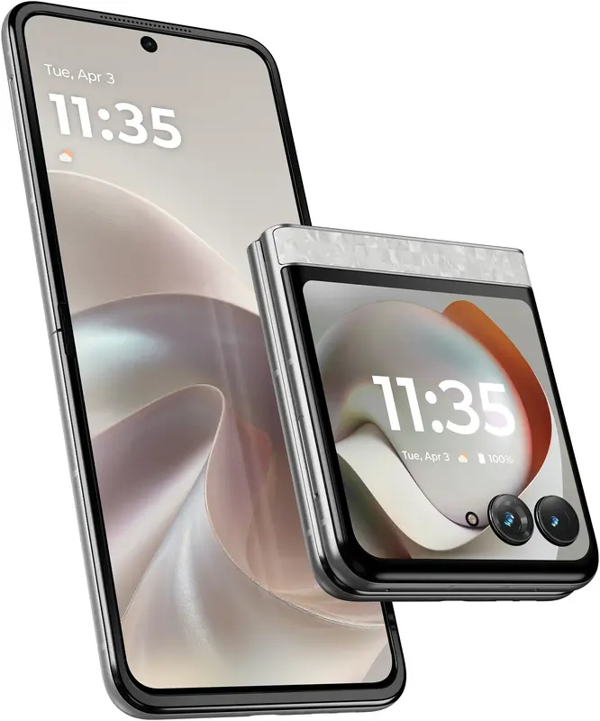 Смартфон Moto Razr 70 8/256GB Bright White (1197940)
