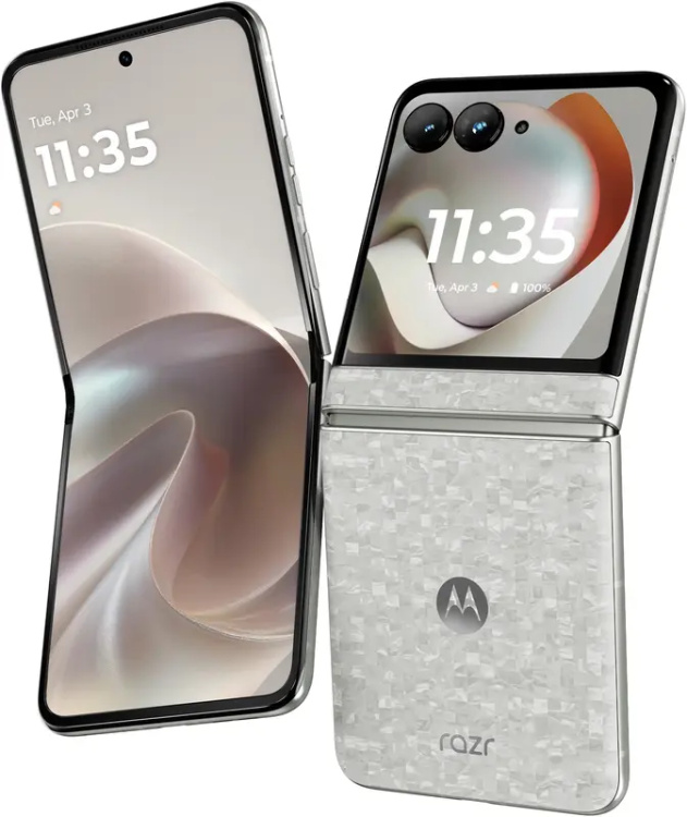 Смартфон Moto Razr 70 8/256GB Bright White (1197940)