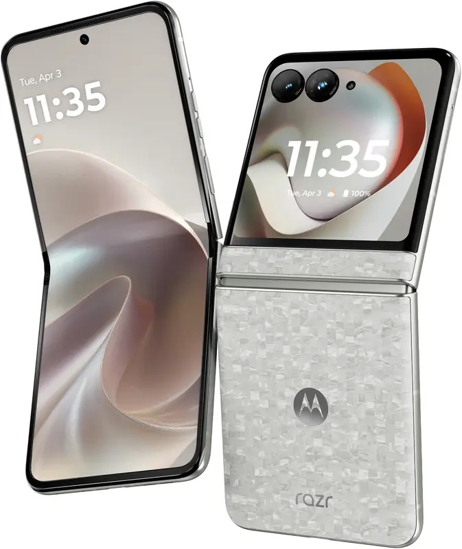 Смартфон Moto Razr 70 8/256GB Bright White (1197940)