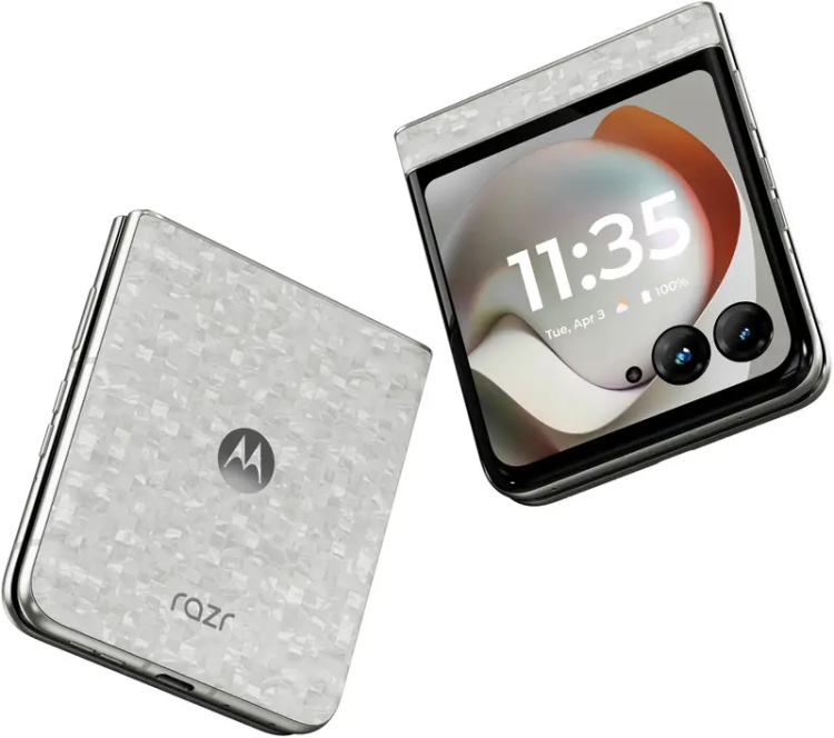 Смартфон Moto Razr 70 8/256GB Bright White (1197940)
