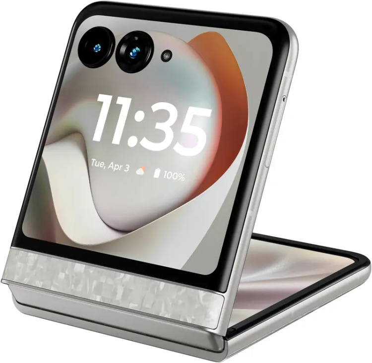 Смартфон Moto Razr 70 8/256GB Bright White (1197940)