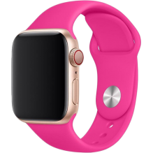 Ремешок для Apple Watch 42/44mm Sport Series 1:1 Original (Barbie Pink)