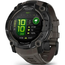 Garmin Instinct 3 50mm AMOLED Black with Charcoal Band (010-03020-00)