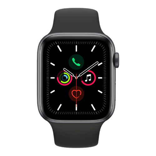 ᐈ Apple Watch Series 5 GPS, 44mm Space Gray Aluminum Case with