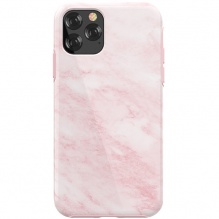 Чохол Devia для iPhone 11 Pro Max Marble Series (Pink)