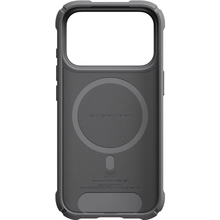 Чохол Pitaka Cairn Case для iPhone 18 Pro (Black/Grey) (KI1801CP2)
