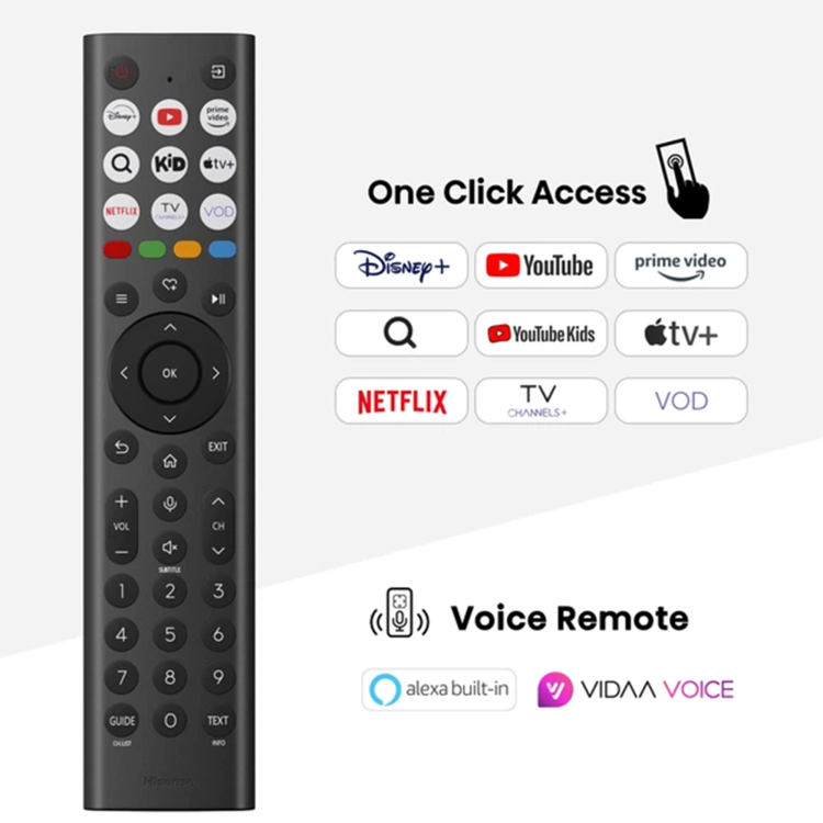 Телевізор Hisense 75 75E8Q (EU)