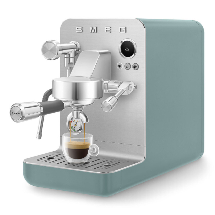 Кавомашина SMEG EMC02EGMEU Green Matte (EU)
