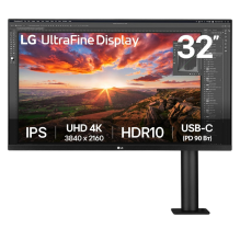 Монітор LG 31.5" IPS 60Hz 32UN880K-B