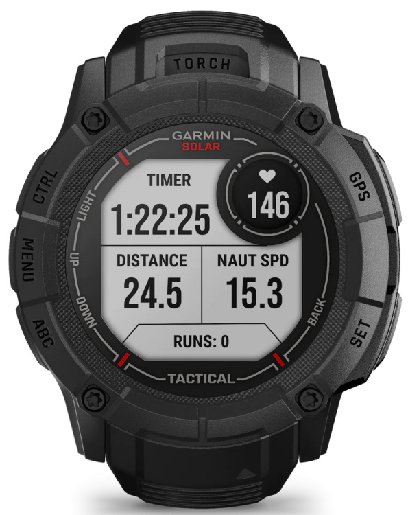 Garmin Instinct 2X Solar Tactical Edition Black (010-02805-13/03)