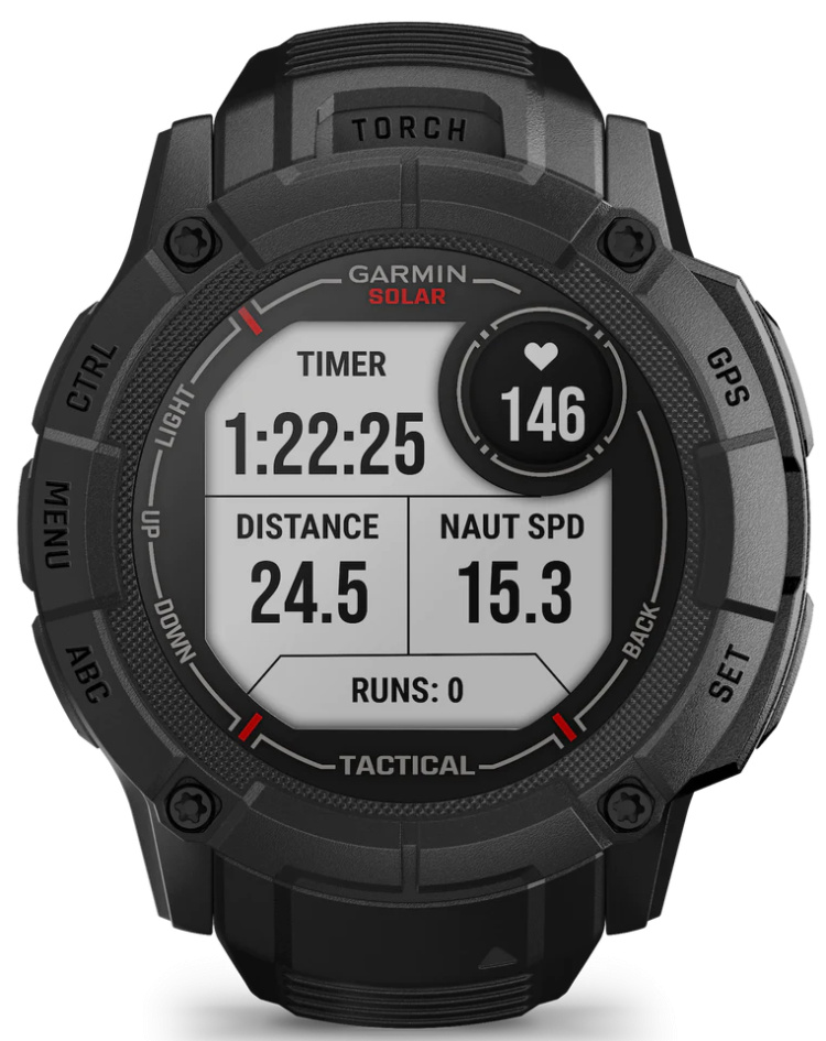 Garmin Instinct 2X Solar Tactical Edition Black (010-02805-13/03)