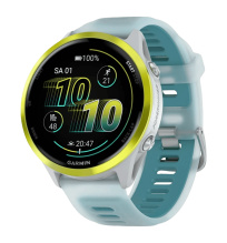 Garmin Forerunner 570 47mm Amp Yellow Aluminum with Translucent Whitestone/Turquoise Band (010-02971-01)