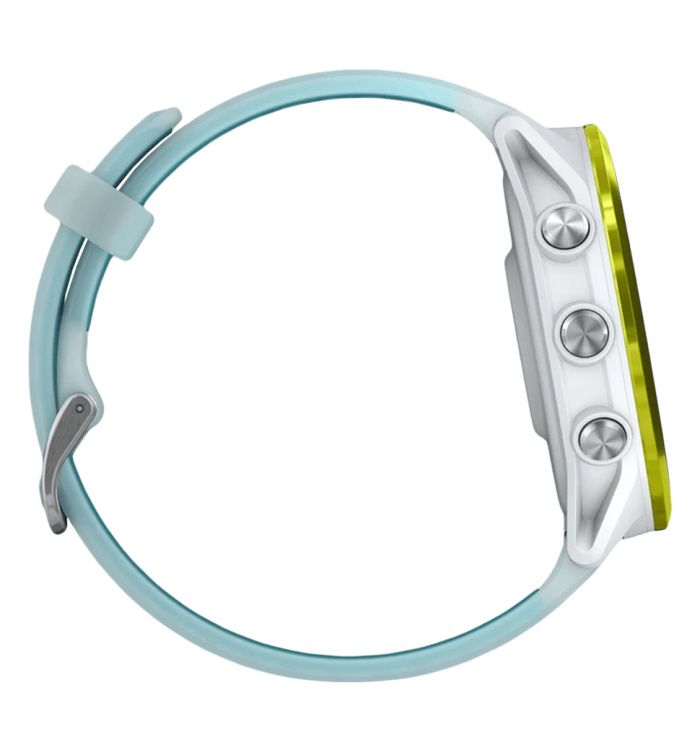 Garmin Forerunner 570 47mm Amp Yellow Aluminum with Translucent Whitestone/Turquoise Band (010-02971-01)