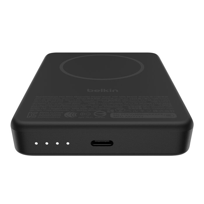 Зарядний пристрій Power Bank Belkin 10000мАh, 20W/Qi2 7.5W, Magnetic Kickstand (Black) (BPD016HQBK) Зарядний пристрій Power Bank Belkin 10000мАh, 20W/Qi2 7.5W, Magnetic Kickstand (Black) (BPD016HQBK)