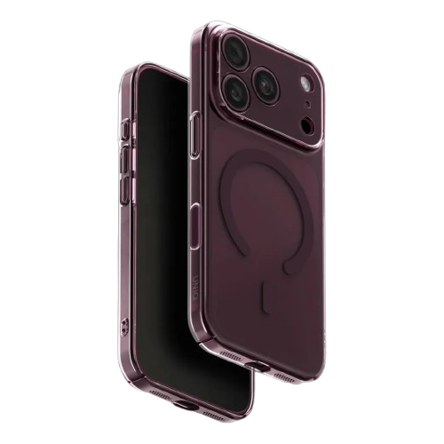 Чохол UNIQ AIRSUIT with MagSafe для iPhone 18 Pro (Glossy Burgundy) (8886463698785)
