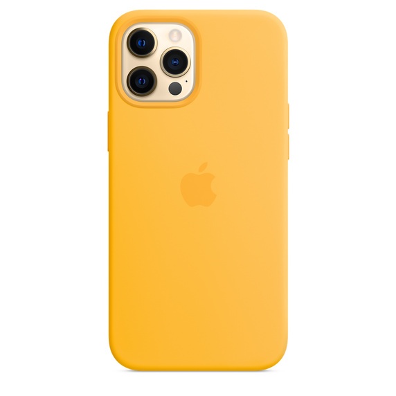 Чохол Silicone Case для iPhone 12 Pro Max (FoxConn) (Sunflower)