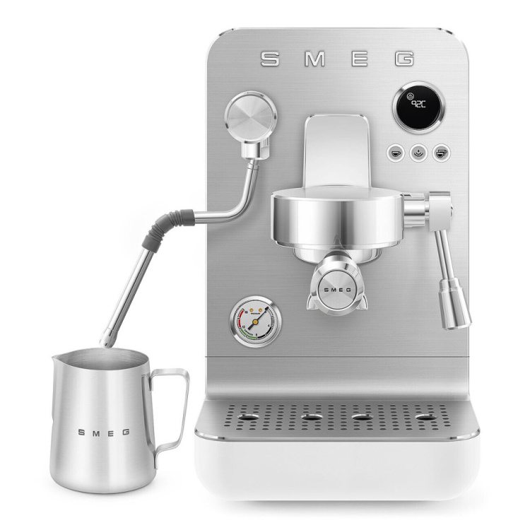 Кофемашина SMEG EMC02WHMEU White Matte (EU)