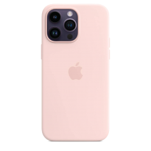 Silicone Case with MagSafe для iPhone 14 Pro (FoxConn) (Chalk Pink)