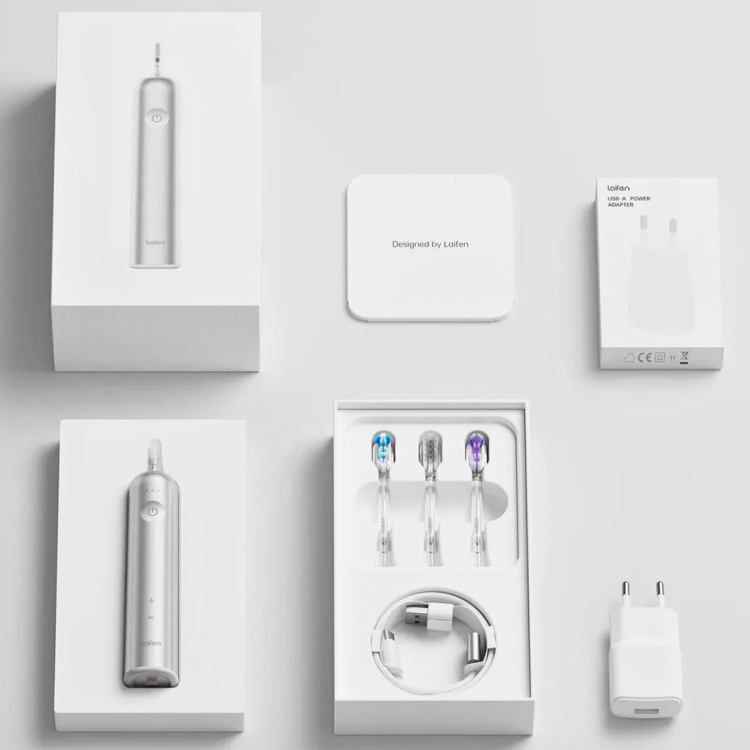 Зубна електрощітка Laifen Wave (1TB91-A-EU-SI-002) (Silver)