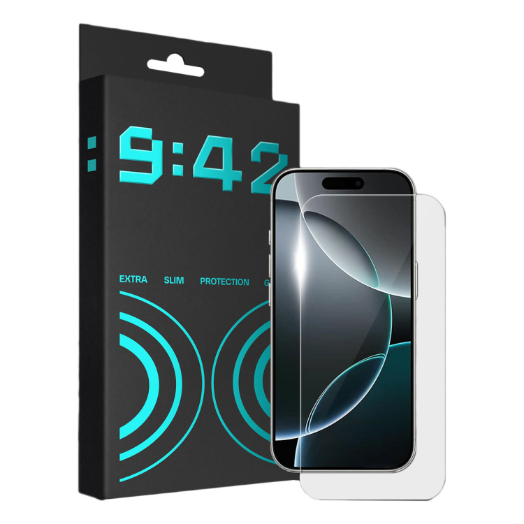 Защитное стекло 9:42 Slim для iPhone 16 Pro
