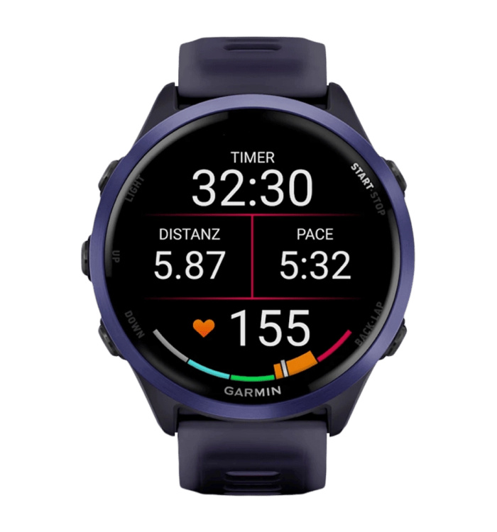 Garmin Forerunner 570 47mm Indigo Aluminum with Translucent Imperial Purple/Indigo Band (010-02971-02)
