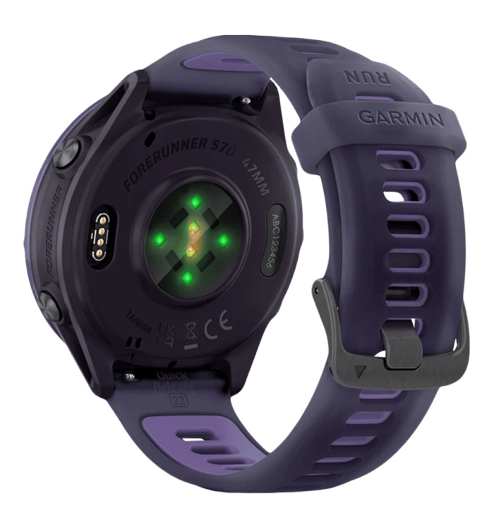 Garmin Forerunner 570 47mm Indigo Aluminum with Translucent Imperial Purple/Indigo Band (010-02971-02)