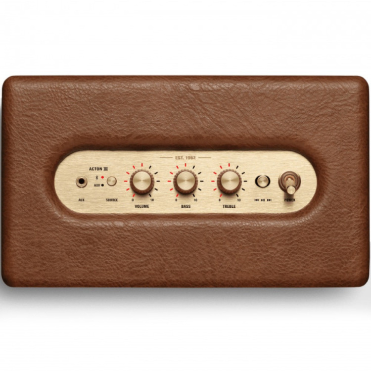 Акустика Marshall Loud Speaker Acton III Bluetooth Brown (1006075)