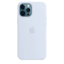 Чехол Silicone Case для iPhone 12 Pro Max (FoxConn) (Cloud Blue)