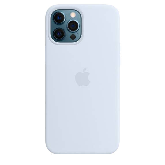 Чехол Silicone Case для iPhone 12 Pro Max (FoxConn) (Cloud Blue)