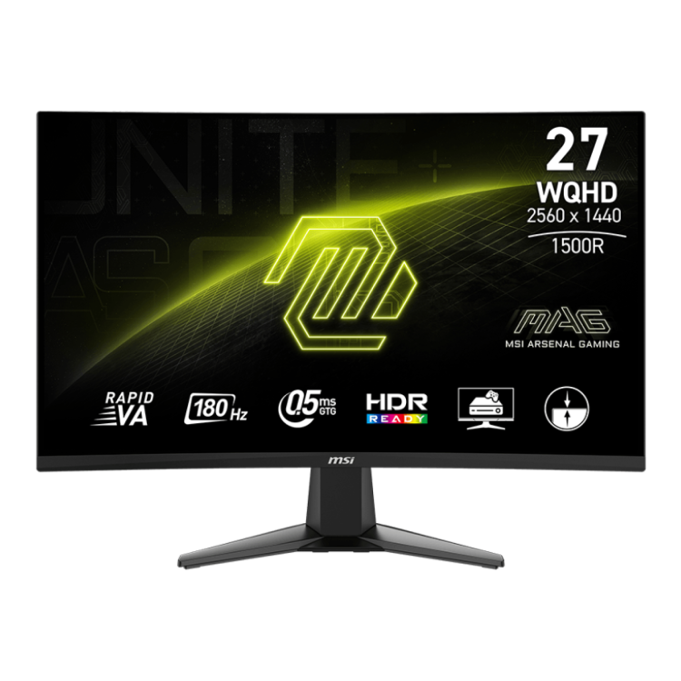 Монитор MSI 27" MAG 27CQ6F VA 180Hz (UA)