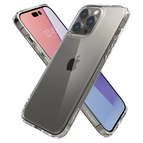 Чохол Spigen Ultra Hybrid для iPhone 14 Pro (Crystal Clear) ACS04960