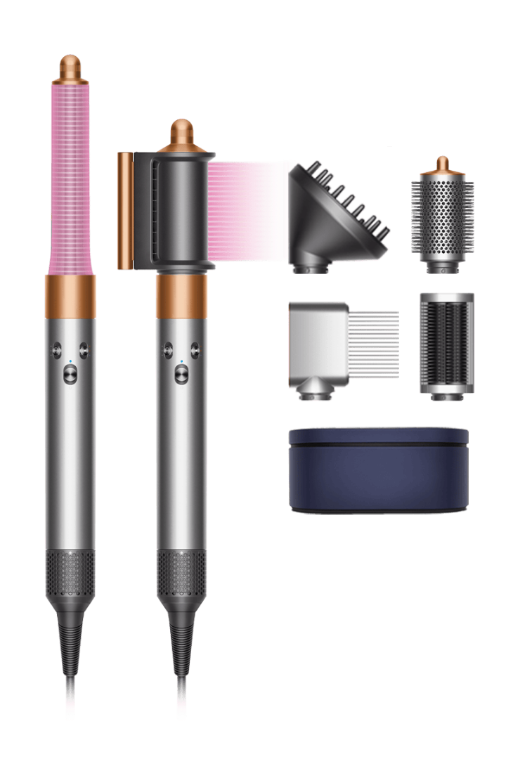 Стайлер для длинных волос Dyson Airwrap Multi-styler Complete Long Diffuse Nickel/Copper (453660-01)