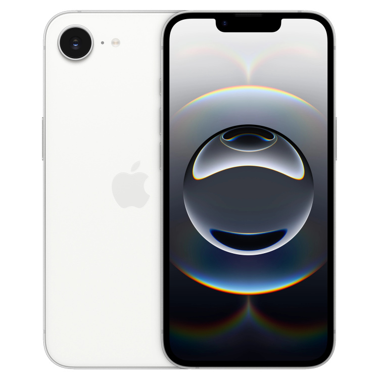 iPhone 16e 128GB White (e-Sim) (MD0E4)