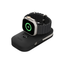Зарядний пристрій Power Bank Belkin 10000мАh, 45W, Apple Watch Charger (Black) (BPD012HQBK)