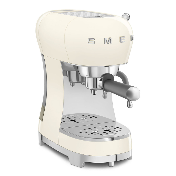 Кофемашина SMEG ECF02CREU Cream