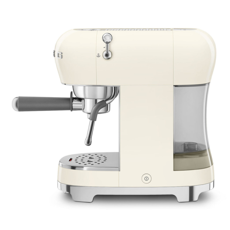 Кофемашина SMEG ECF02CREU Cream
