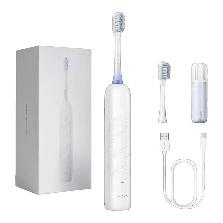 Зубная электрощетка Mova Fresh (White) (ATB13A-WH) Зубная электрощетка Mova Fresh (White) (ATB13A-WH)