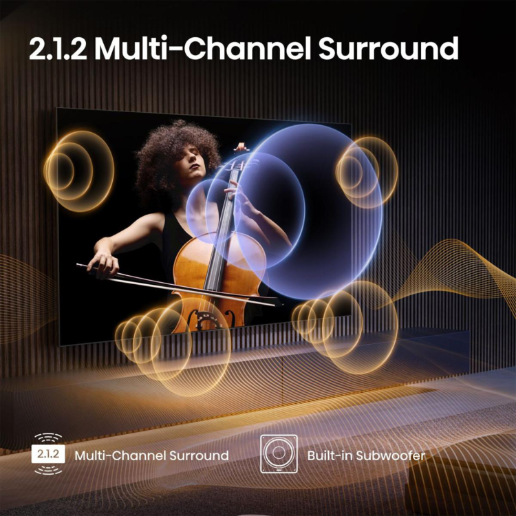 Телевізор 85 Hisense 85U7Q PRO (EU)