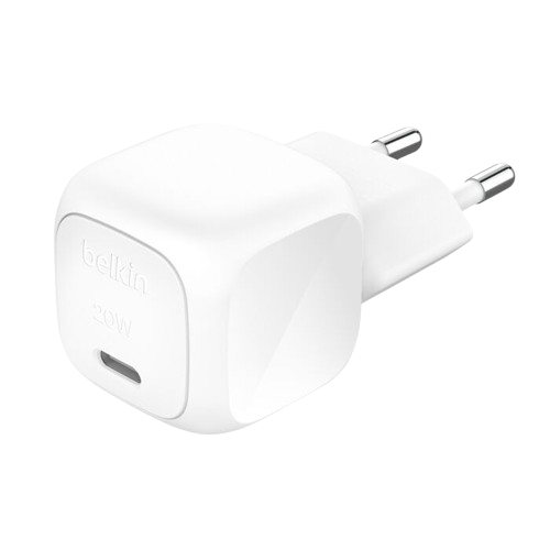 Блок живлення Belkin Home Charger 20W USB-C PD, White (WCA009KQWH)