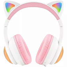 Наушники Proove Kids LumiCat (APP) White/Pink