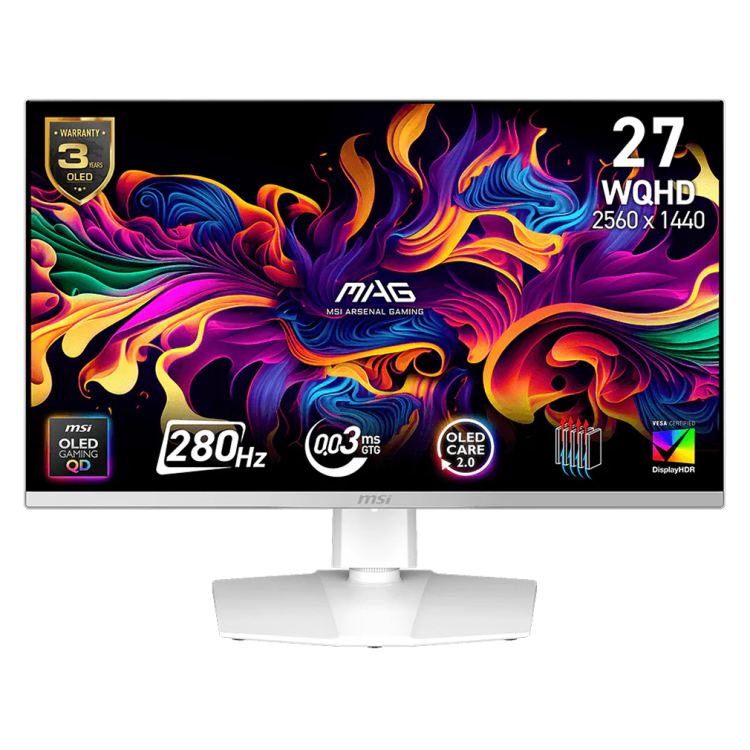 Монитор MSI 26.5" MAG 272QPW X28 QD-OLED 280Hz (UA)